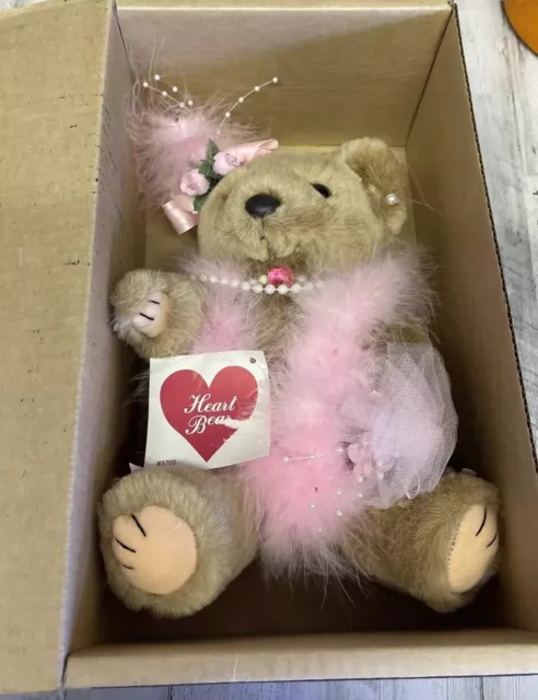 Bearly People Toy Teddy Bear  20” Jointed Stuffed Animal Vintage 90s in box 2