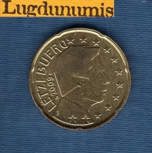 Luxembourg 2009 - 20 centimes d'Euro - Pièce neuve de rouleau - Luxembourg