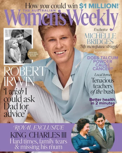Australian Women's Weekly Magazine March 2024 Robert Irwin Michelle Bridges