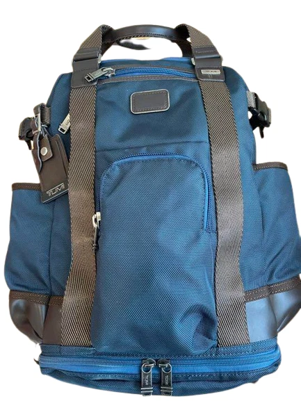 Tumi Backpack Alpha Bravo Knox Navy 222380 Used