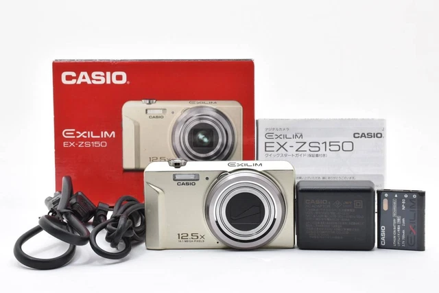 CASIO EXILIM EX-ZS27 16.1MP Compact Digital Camera White w/ Box