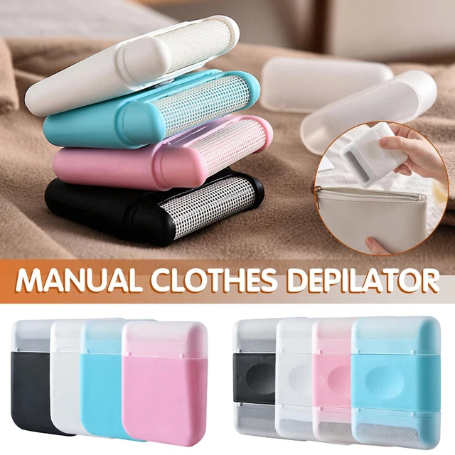 NEW Reusable Lint Remover Carpet Roller Cleaner Brush Debobbler Clothes N0S9