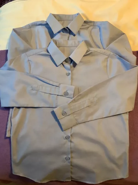 Camicie scuola blu età 5-6 anni
