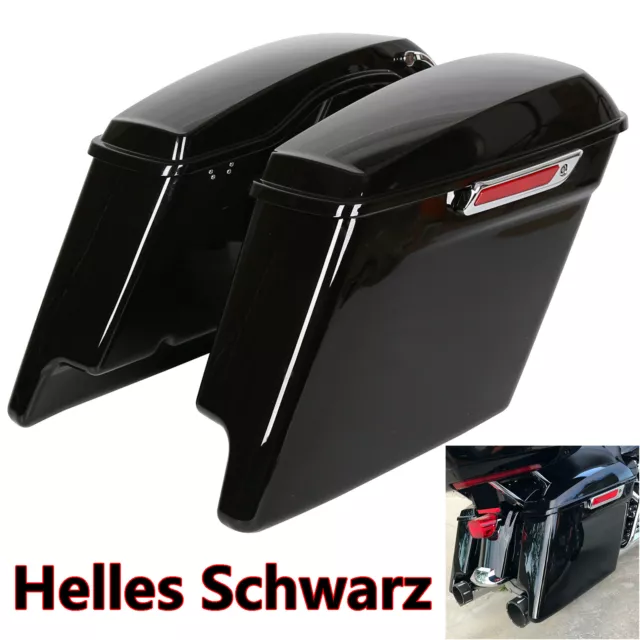 Seitenkoffer Stretched für Harley Davidson Touring Modelle 2014-2022