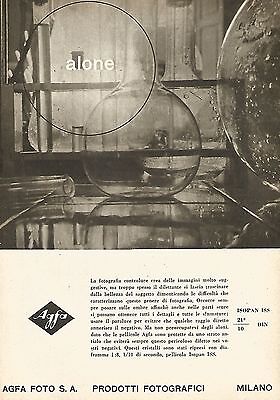 Y2366 Prodotti fotografici AGFA Pubblicità del 1942 Old advertising 