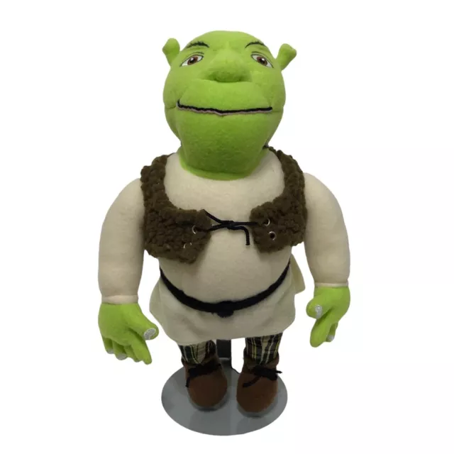 Fleece Plush Shrek 2 Ogre 11” Plaid Pants Dreamworks Universal Studios 2003 Rare