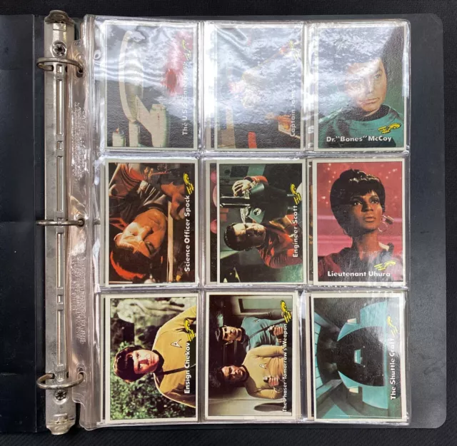 1976 Topps Star Trek Complete 88 Card Set