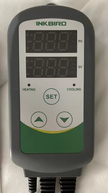Inkbird Temperature Controller 308 Digital Thermostat Switch 110V Heat Cool C/F