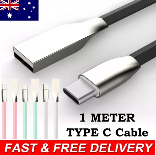 USB-C 3.1 USB to Type C Fast Charge Charger Charging Data Sync Cable Lead Cord