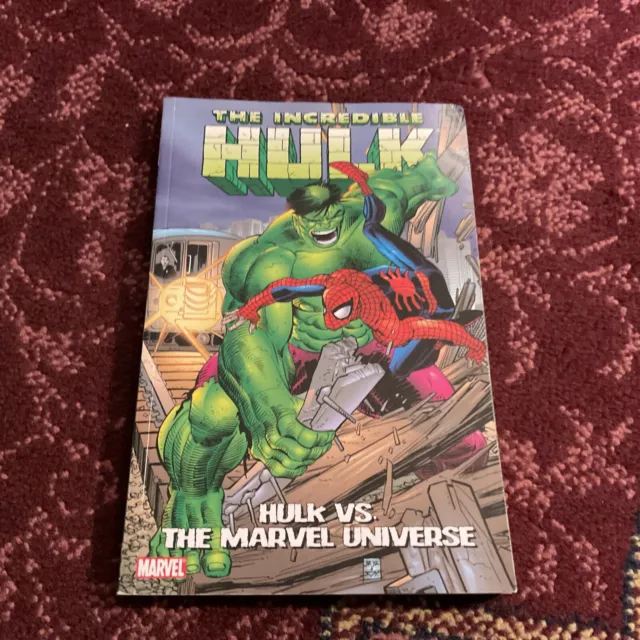 Hulk Vs The Marvel Universe TPB Spider-Man Thor Thing Wolverine Silver Surfer