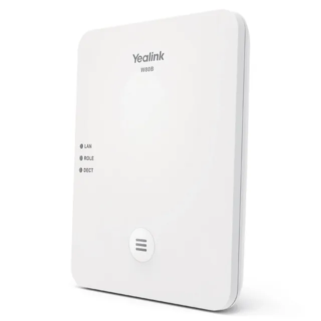 Yealink W80B Wireless DECT works with W56H and W53H white