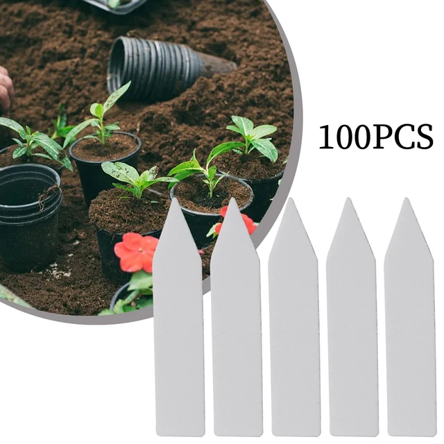 1000 Etichette Per Piante In Plastica PVC, 10 Pollici, Impermeabili E Resistenti Ai Raggi UV – Include Penna Permanente – Colore Blu - 3