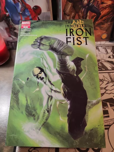 Immortal Iron Fist #1 2nd Print Dell'Otto Variant Marvel ~2007~ VF/NM