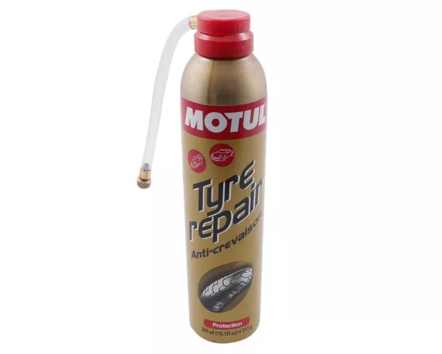 Spray de avería MOTUL P3 Tyre Repair 300 ml spray de avería de neumáticos reparación de neumáticos espuma