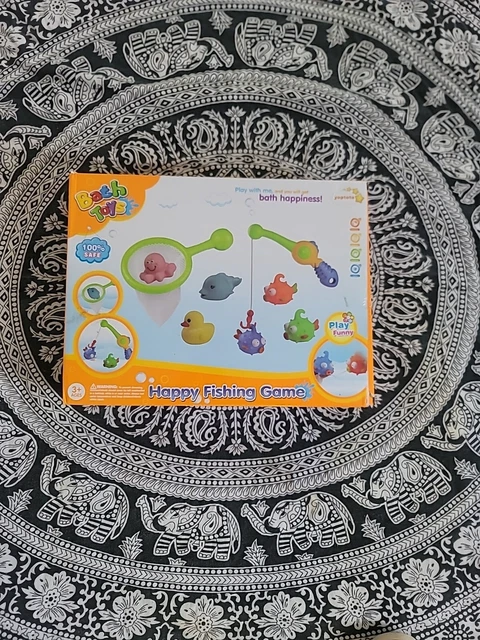 Happy Fishing Game Bath Toy Set