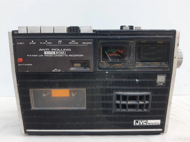 JVC Nivico 9403LS Ancien Poste Radio Cassette Transistor Vintage