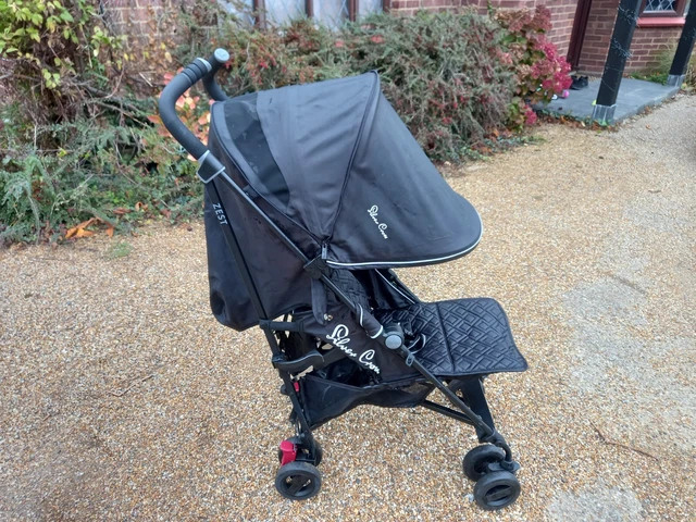 Silver Cross Zest Stroller Black
