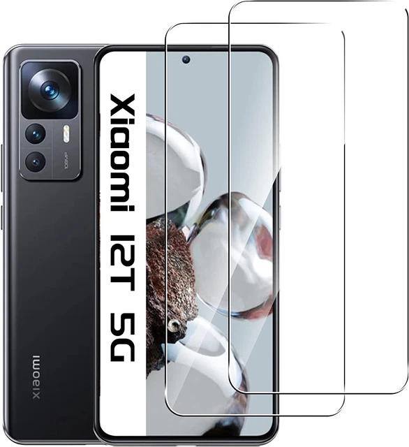 2X Schutzglas Glasfolie für Xiaomi 12T / 12T Pro 5G Display Panzerfolie Full 9H