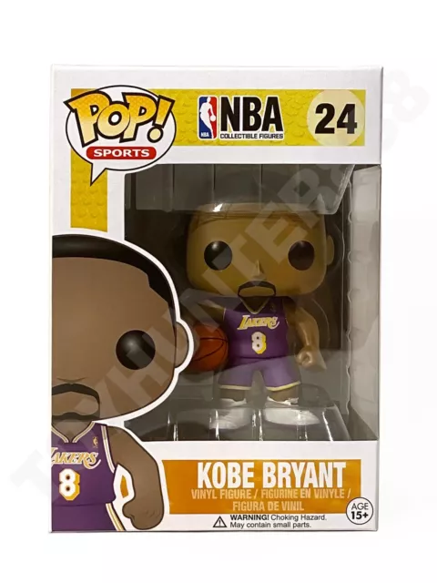 Kobe Bryant Funko Pop Jersey #8 Extremely RARE Misprint / Error Box !!!