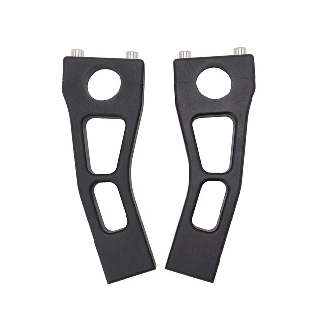 Réhausseur de guidon moto Tourtecs noir DK4377