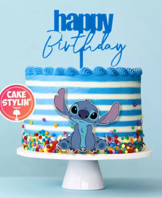 24 X STITCH Cupcake Toppers Edible Wafer Paper Disney Cake DISNEY Lilo &  Stitch $10.95 - PicClick AU