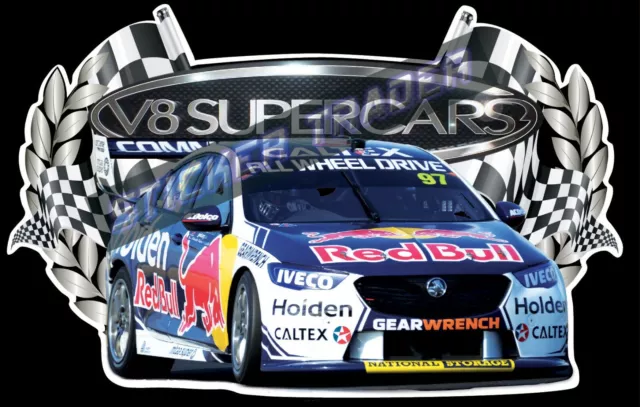 Shane Van Gisbergen 2019 Season V8 Supercars Sticker Bathurst Holden Commodore