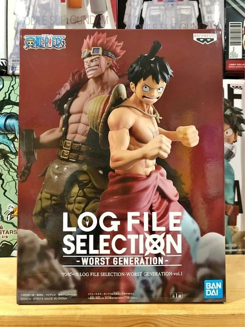 Log File Selection ONE PIECE LOG File Selection Worst Generation Monkey D. Luffy Figure ...