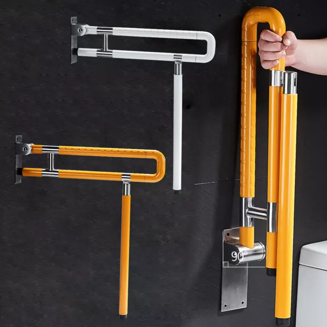 Stützklappgriff Toiletten WC-Aufstehhilfe Behindertengriff Handgriff 600/750mm