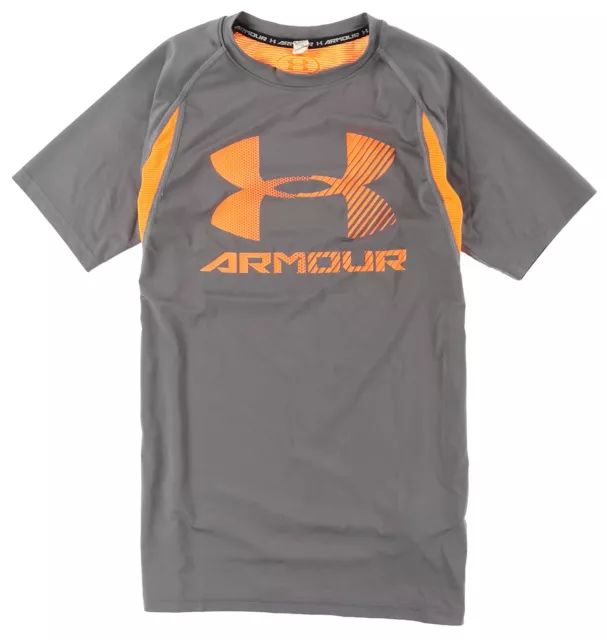 Under Armour T-Shirt Junge Kinder Gr.160 Funktionsshirt Fitted HeatGear 135910