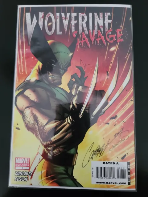 Wolverine Savage #1 J SCOTT CAMPBELL EXCLUSIVE VARIANT VF/NM