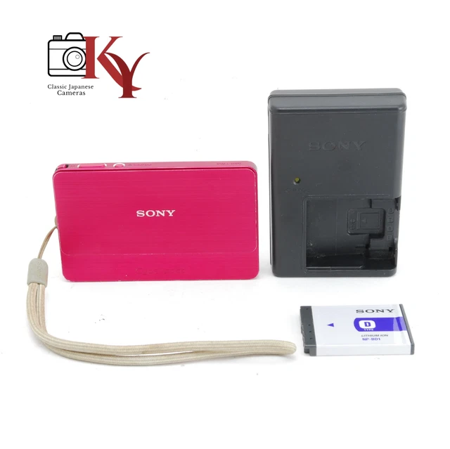 NEAR MINT] SONY Cyber-shot DSC-T700 PINK 4.0x Optical Zoom