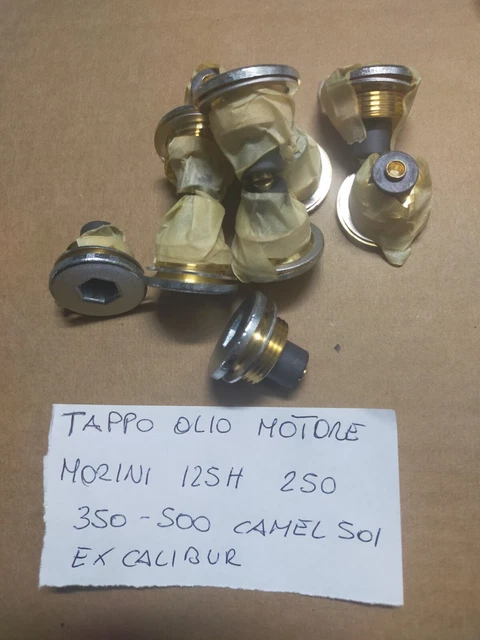 MOTO MORINI 125 H /250/350/500/501 Tappo Olio Di Scarico EUR 13,50 - IT