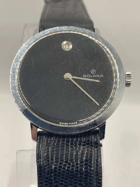 GOLANA VINTAGE SWISS watch PicClick UK