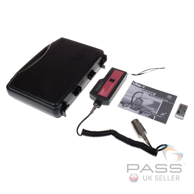 Nuova UNIT UT312 Vibrometro tester vibrazioni (0,1 - 199,9 m/s2) display LCD / UK