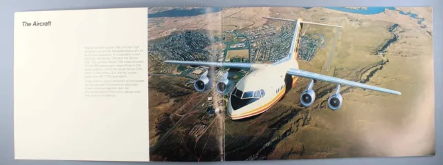 British Aerospace Bae 146 Interior Colour Schemes Manufacturers Sales Brochure 3