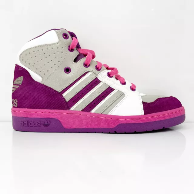 Adidas Womens Instinct Hi 677692 Gray Casual Shoes Sneakers Size 9.5