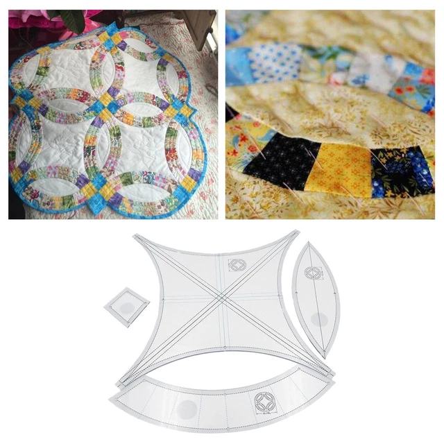 Klar Acryl Quilten Vorlagen Schablonen Nähmaschine Quilter Hand Patchwork