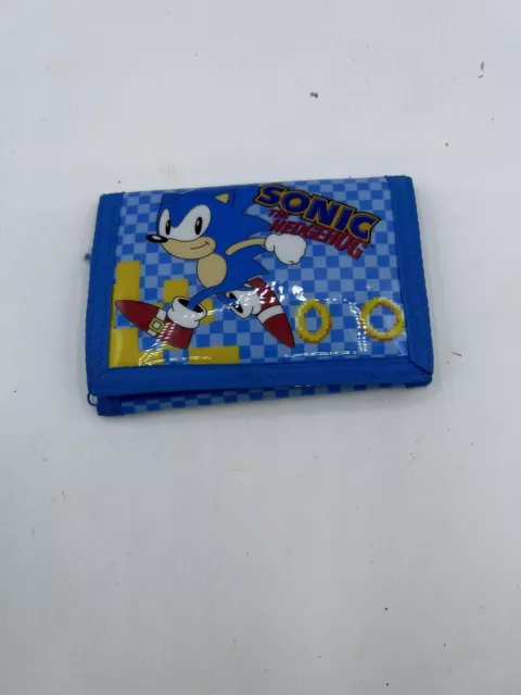 Vintage Sonic The Hedgehog Trifold Wallet