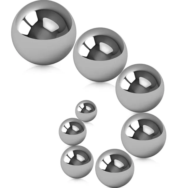 10 sfere acciaio inox 8mm (7,938mm) - 5/16 AISI 316 balls billes