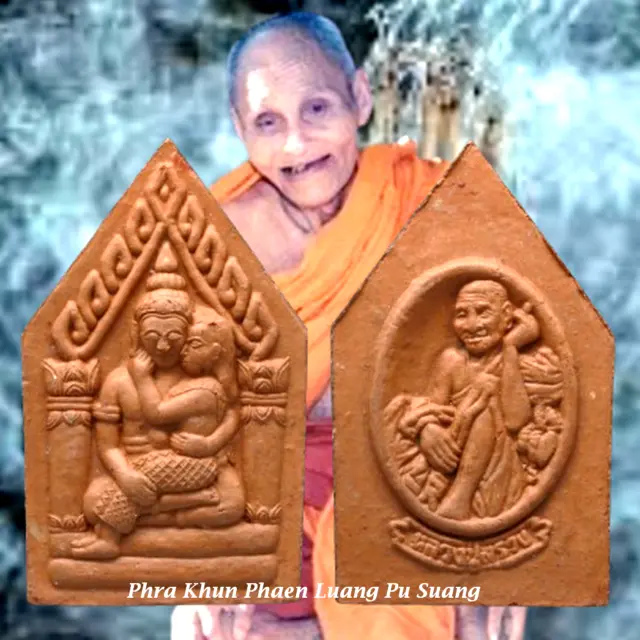 Phra Khun Paen, LP Suang. Buddha Amulets Very Rare Year 1976, Talisman, Charming
