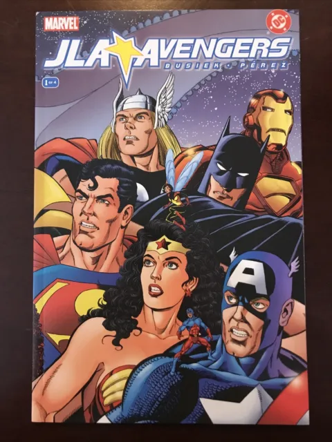 JLA Avengers 1 (DC Marvel 2003) NM Sharp Busiek Perez