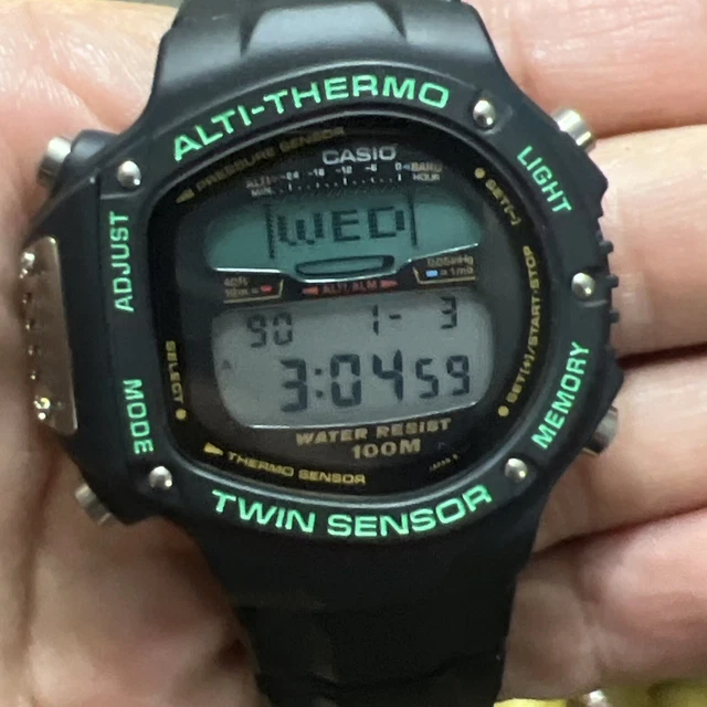 Casio barometro altimetro temperatura on sale