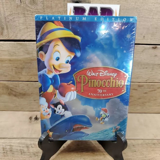 Pinocchio (DVD, 2009, 2-Disc Set, 70th Anniversary Platinum Edition) Brand New