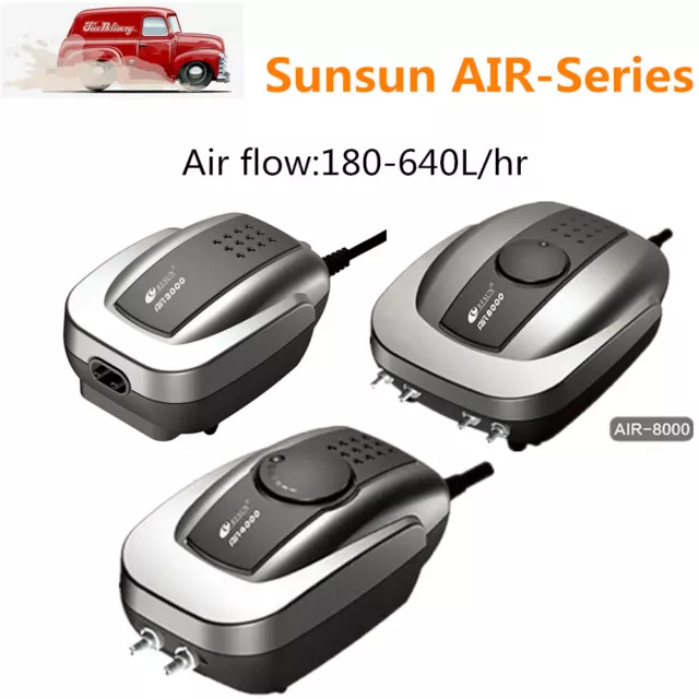 AIR Pump-Series RESUN Oxygen Supplies Pump Super Quiet For Aquarium Fish Tank