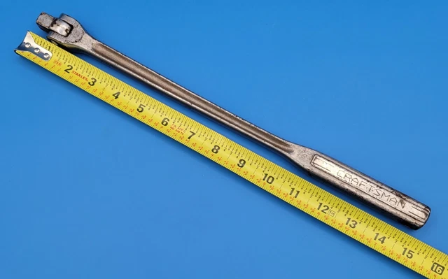 Vintage Craftsman 1/2" Drive 15" Breaker Bar Flex Head =V= Series