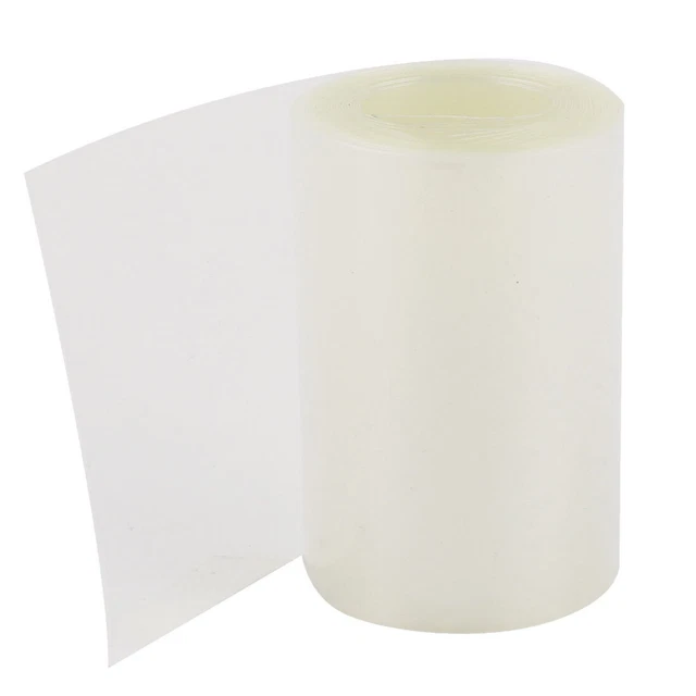 2mt 64mm Larghezza PVC Termoretraibile Tubo Trasparente batteria AA Confezione