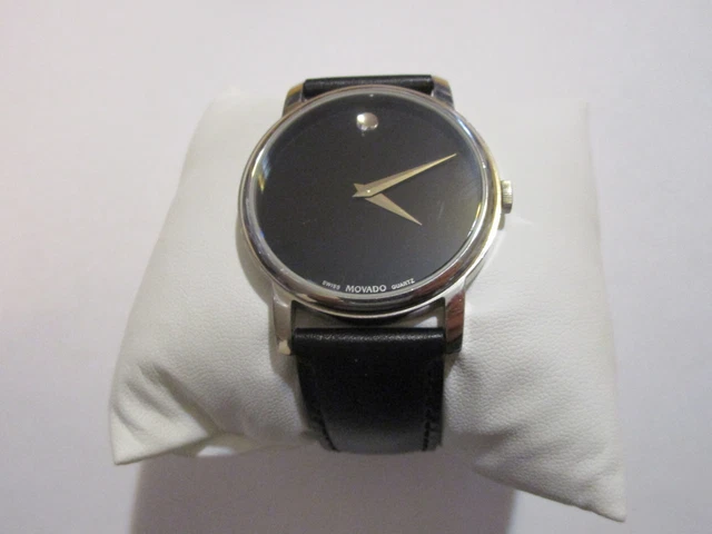 Movado Classic Museum Quartz Black Dial Men's Watch