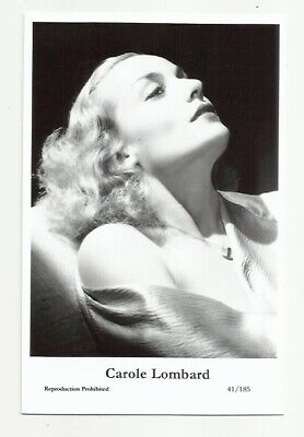 (Bx21) Carole Lombard Photo Card (41/185) Filmstar  Pin Up Movie Glamor Girl