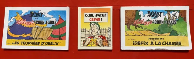 3 Minis Livres Asterix 1996 "Idefix A La Chasse" "Les Trophees D'obelix" +1