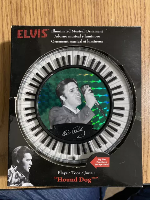 ELVIS PRESLEY, Musical Ornament,  Never Used